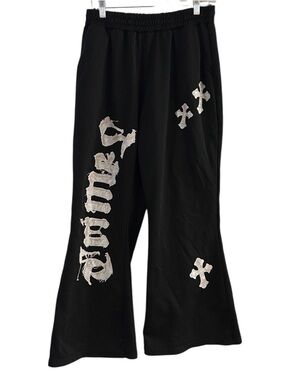 Manfinity Flare Sweatpants Size XL Black
